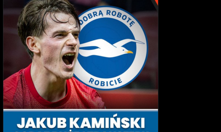 Takie LOGO BRIGHTON zostało użyte przez Kanał Sportowy do plotki nt. Kamińskiego xD